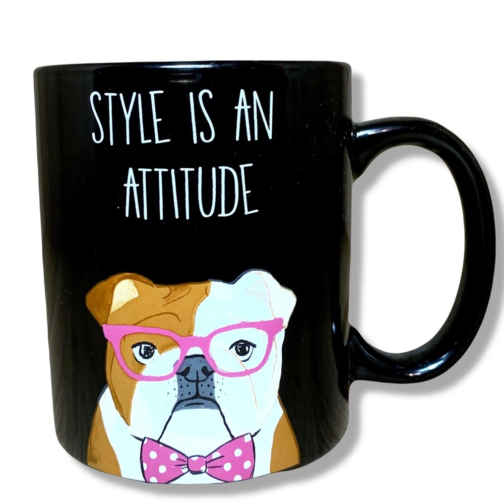 English Bulldog 12oz Mug ◈ Style is an Attitude